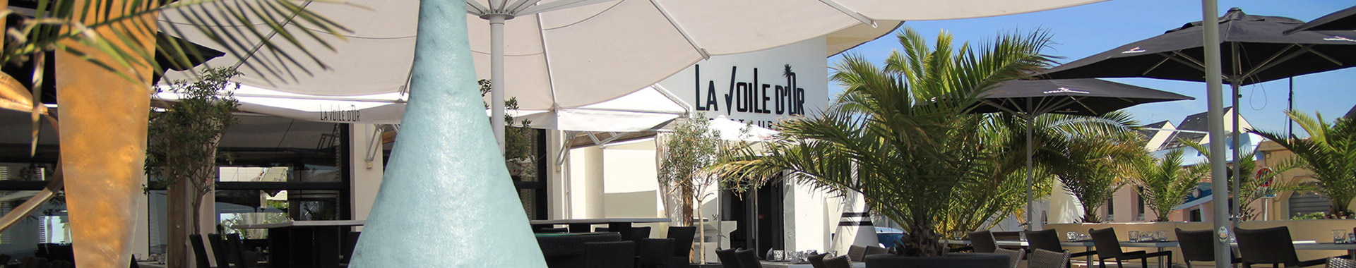 terrasse La voile d'Or au Pouliguen, La Baule, Guérande.