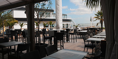 terrasse La voile d'Or au Pouliguen