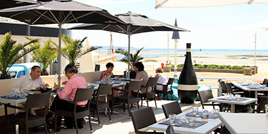 terrasse La voile d'Or au Pouliguen