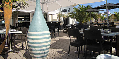 terrasse La voile d'Or au Pouliguen